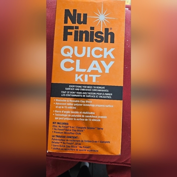 nu finish Other - NEW!  Nu Finish Quick Clay Kit